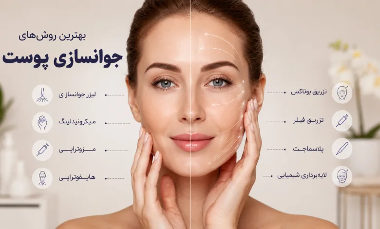 بهترین روش‌های جوانسازی پوست